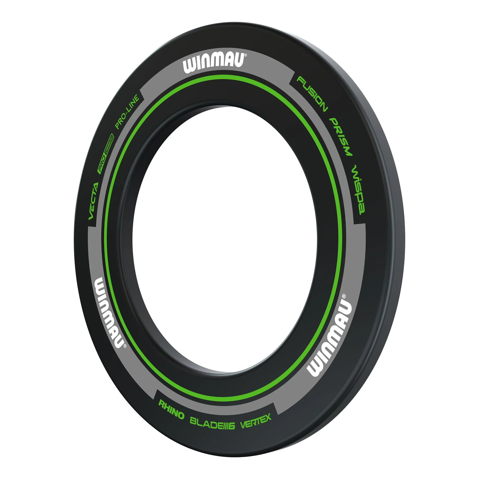 Advance Black and Green Dartboard Surround - Image 4