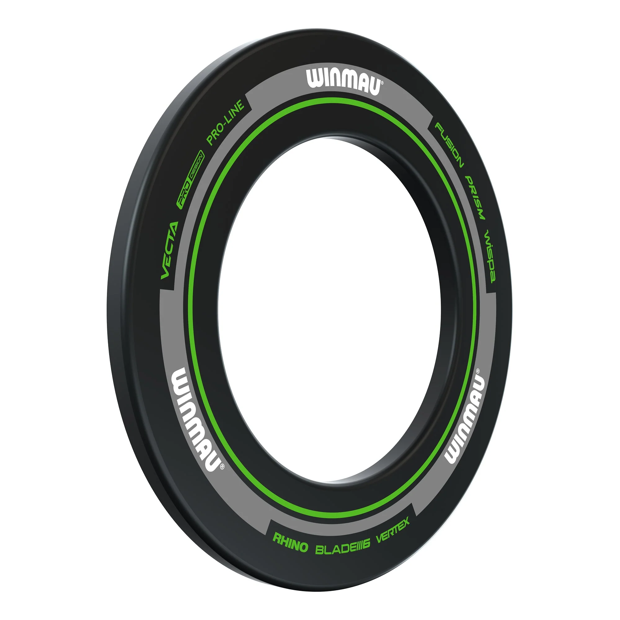 Advance Black and Green Dartboard Surround - Image 6