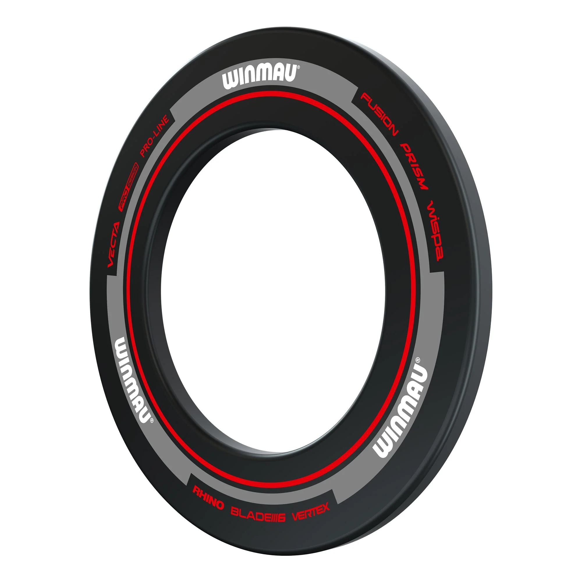 Advance Black and Red Dartboard Surround - Image 4