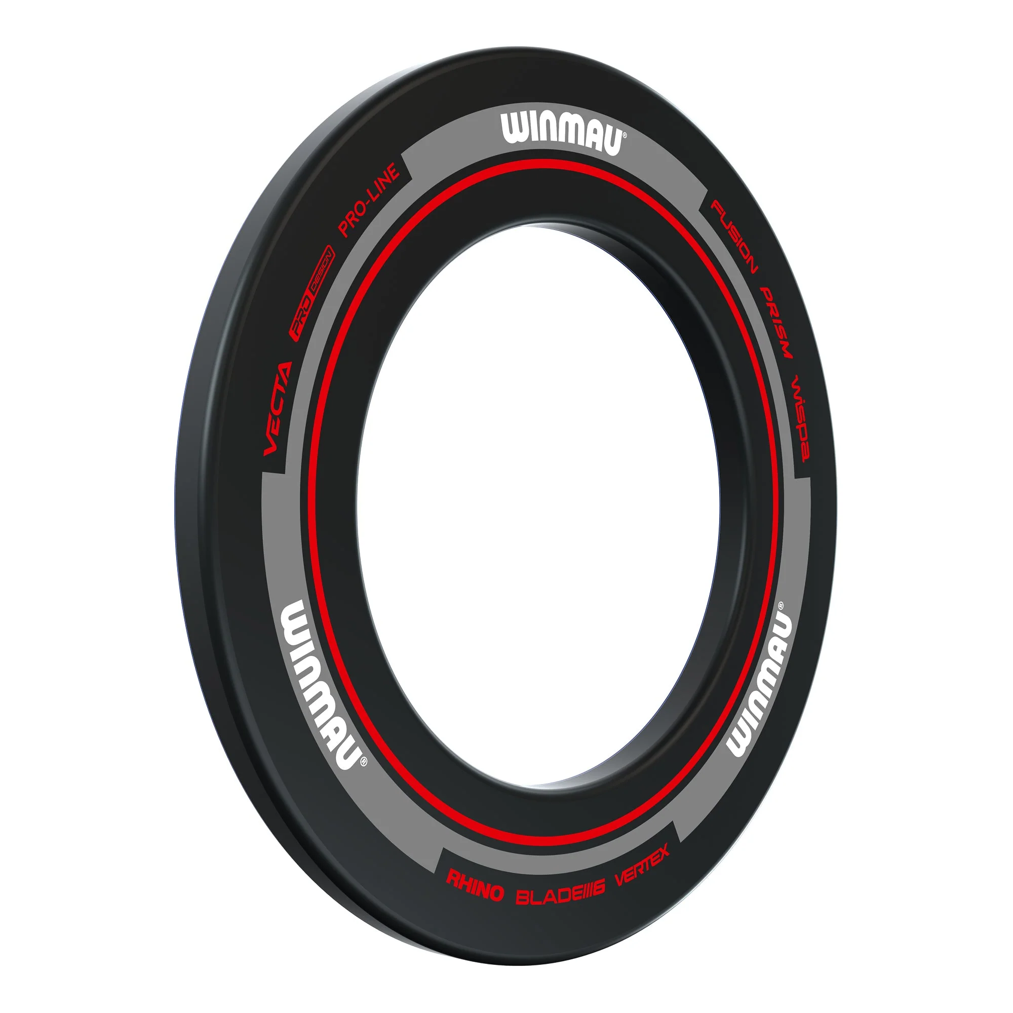 Advance Black and Red Dartboard Surround - Image 6