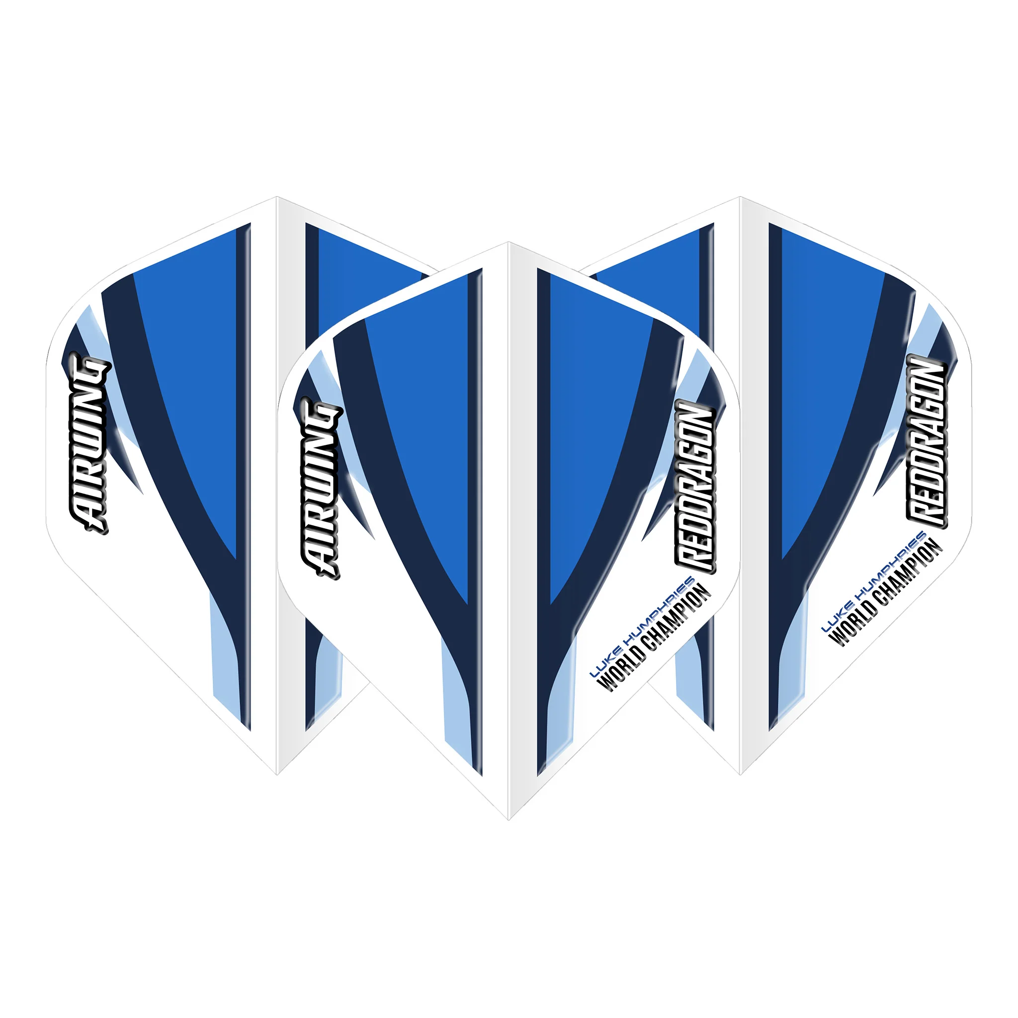 Airwing Luke Humphries World Champion Moulded White & Blue Standard - Image 2
