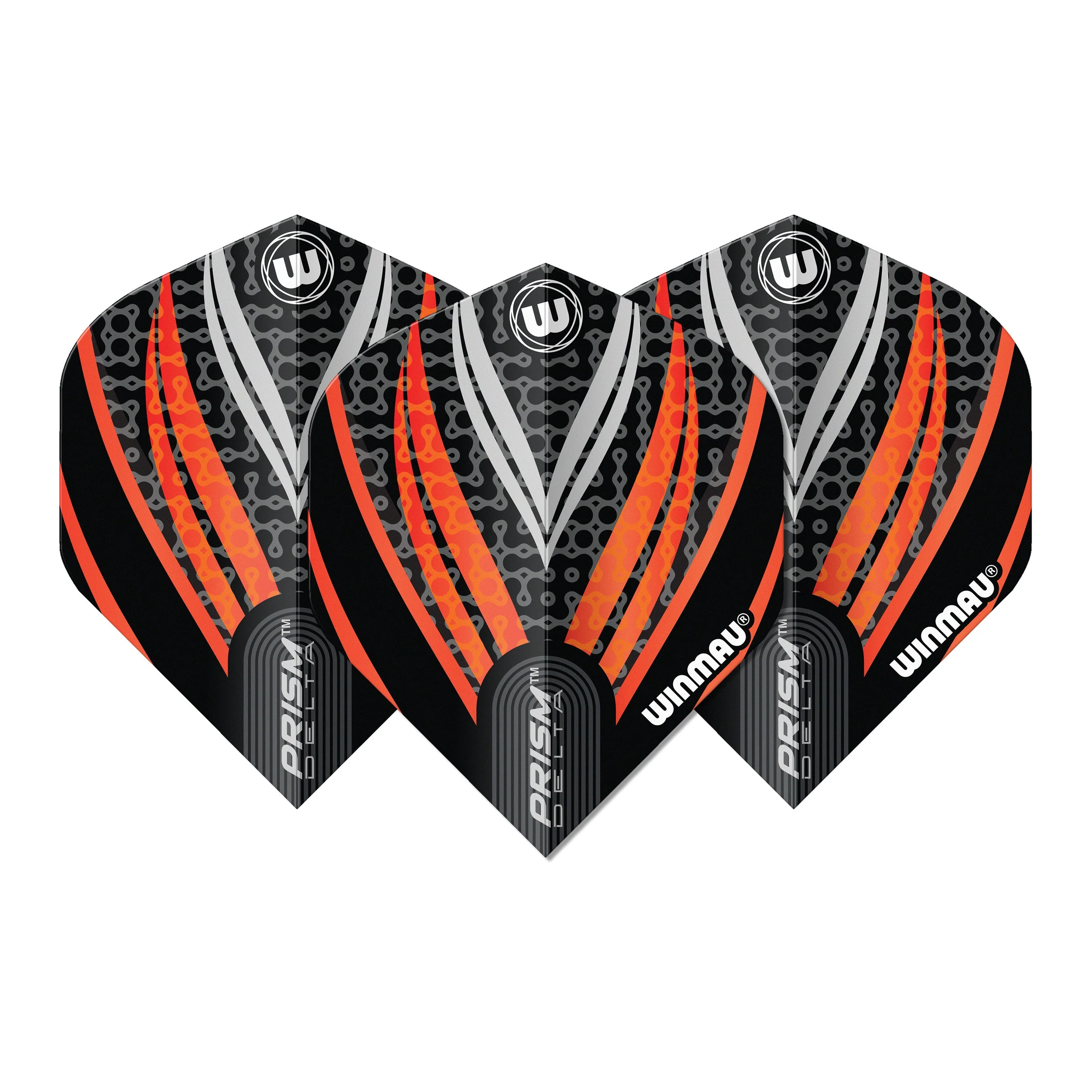 Black, White & Orange Prism Delta Standard - Image 3