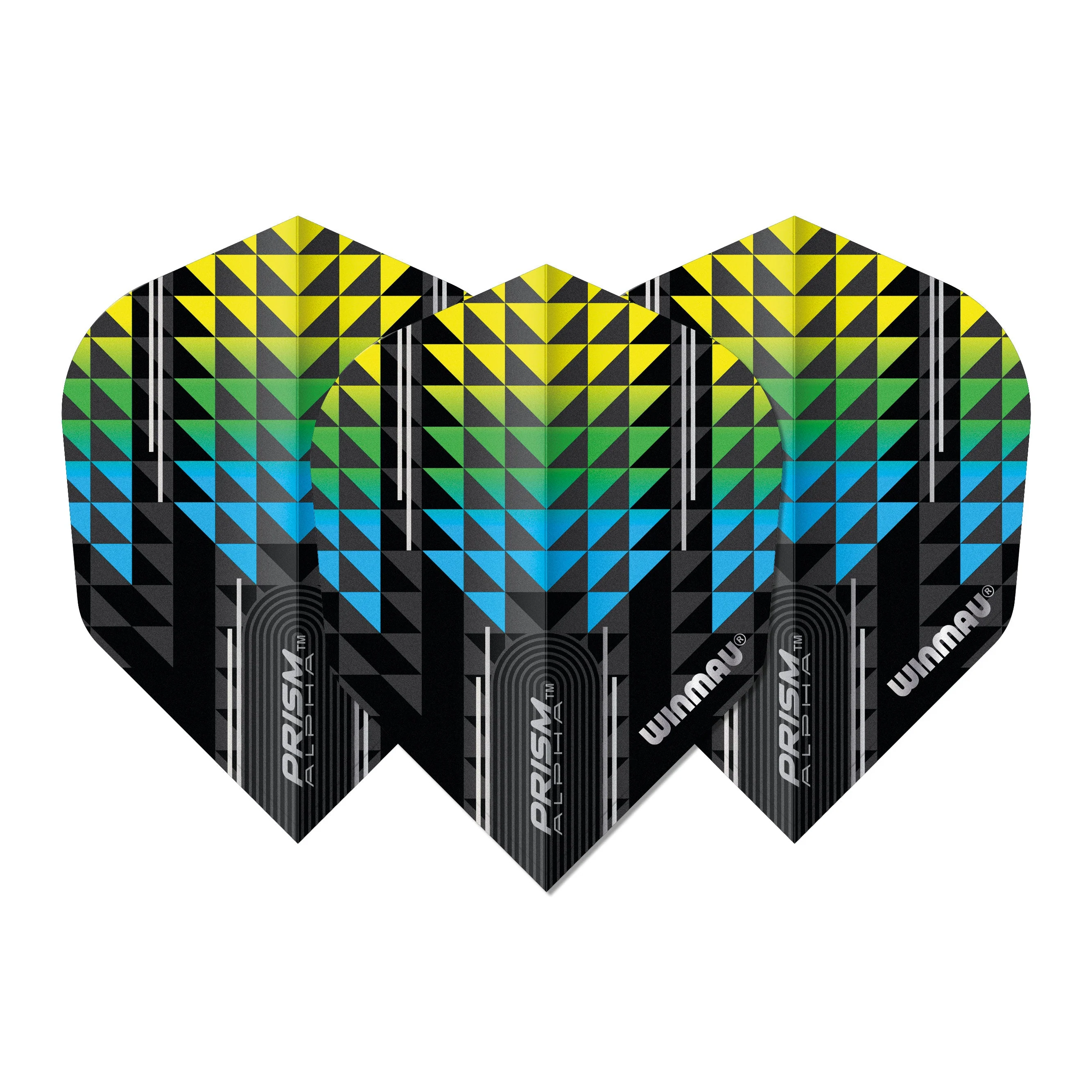 Black, Yellow & Blue Prism Alpha #6 - Image 3