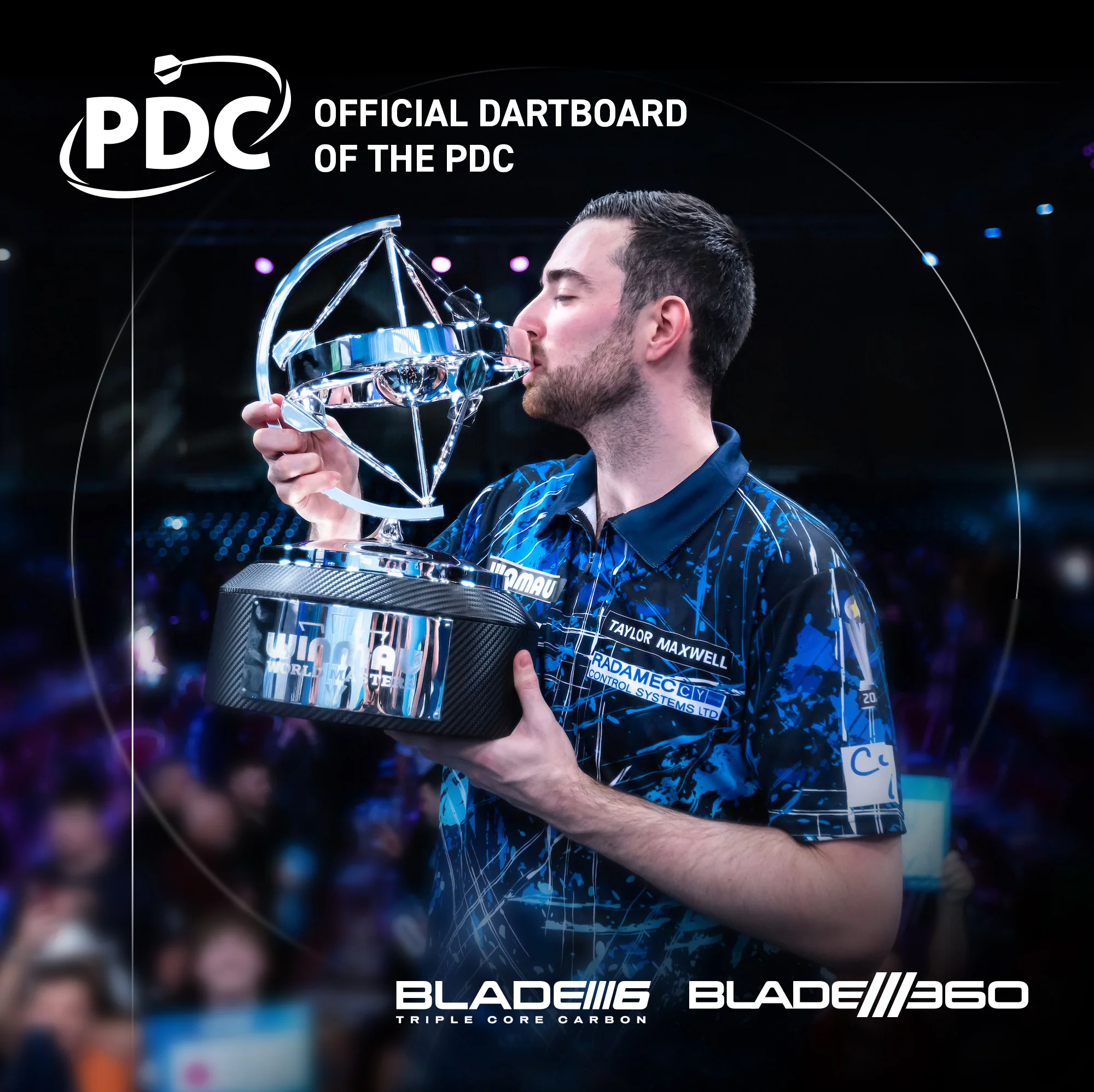 Winmau Blade 360 Triple Core Dartboard - Official PDC - Image 11