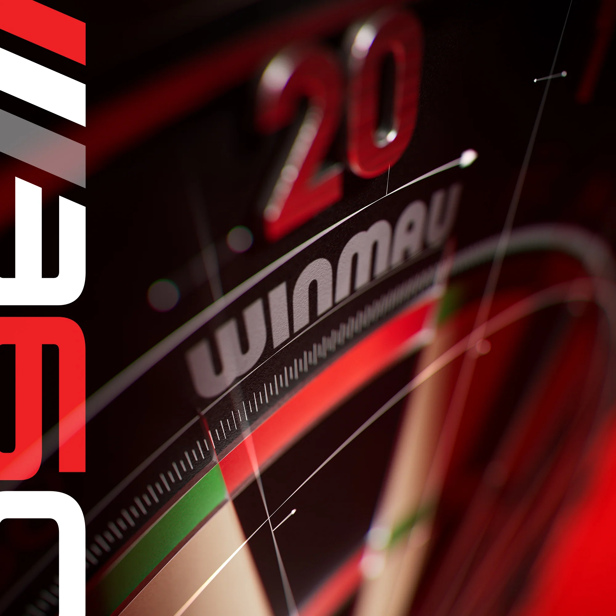 Winmau Blade 360 Triple Core Dartboard - Official PDC - Image 4