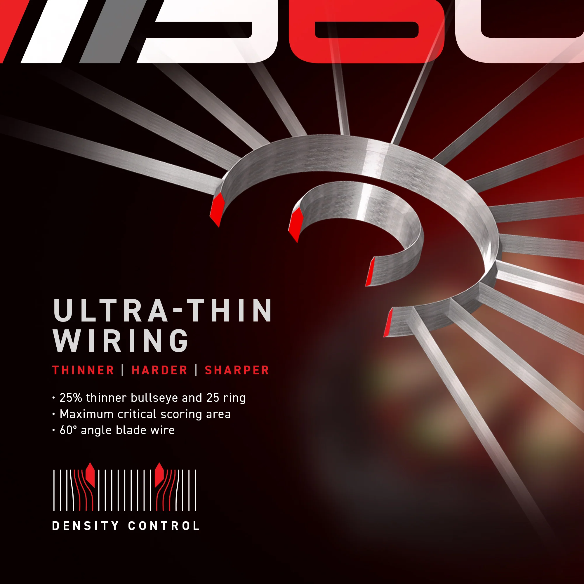 Winmau Blade 360 Triple Core Dartboard - Official PDC - Image 7