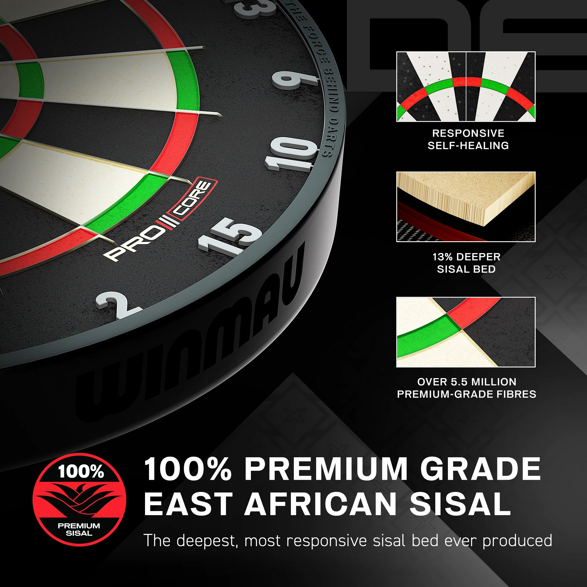 Blade X - Official PDC Dartboard - Image 4