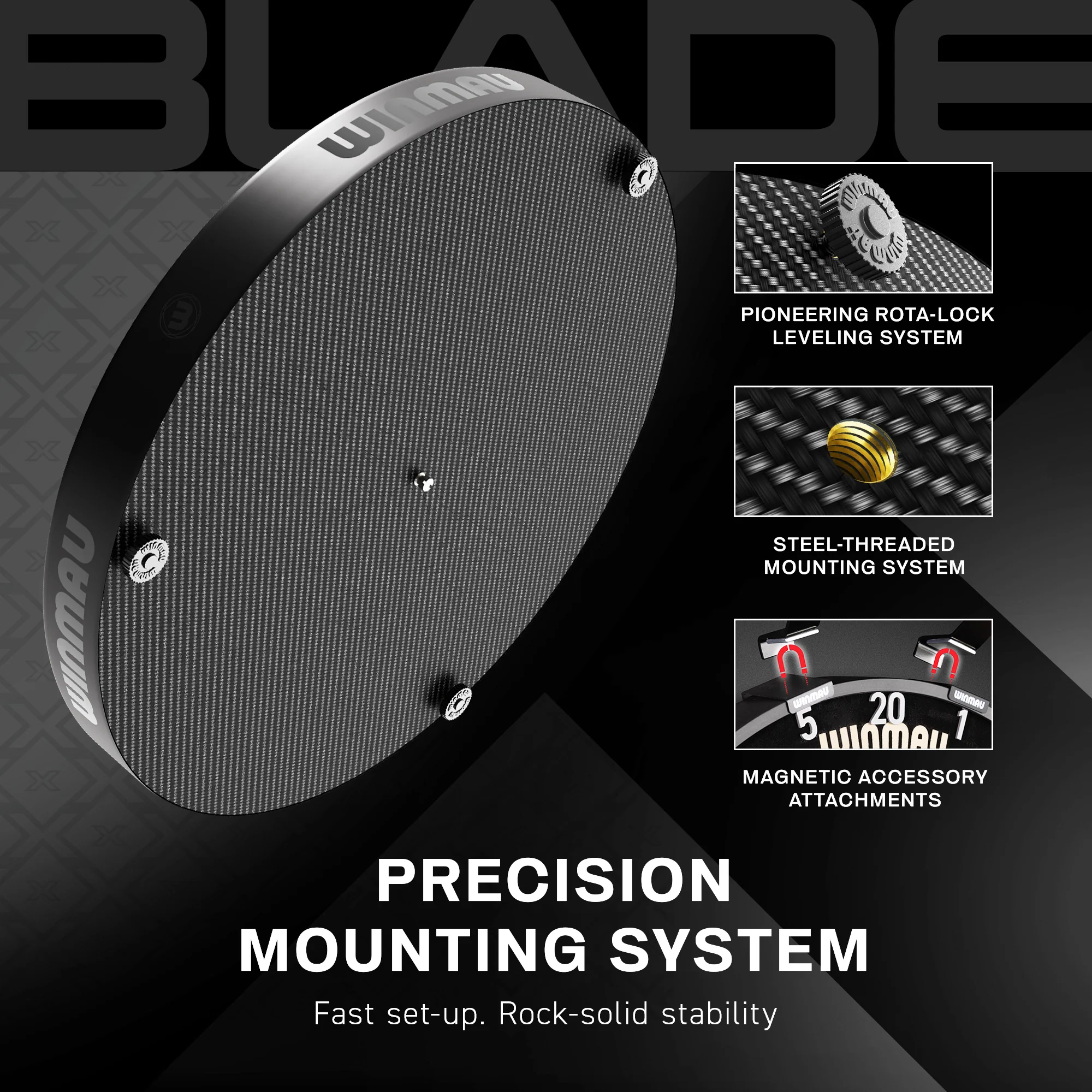 Blade X - Official PDC Dartboard - Image 9