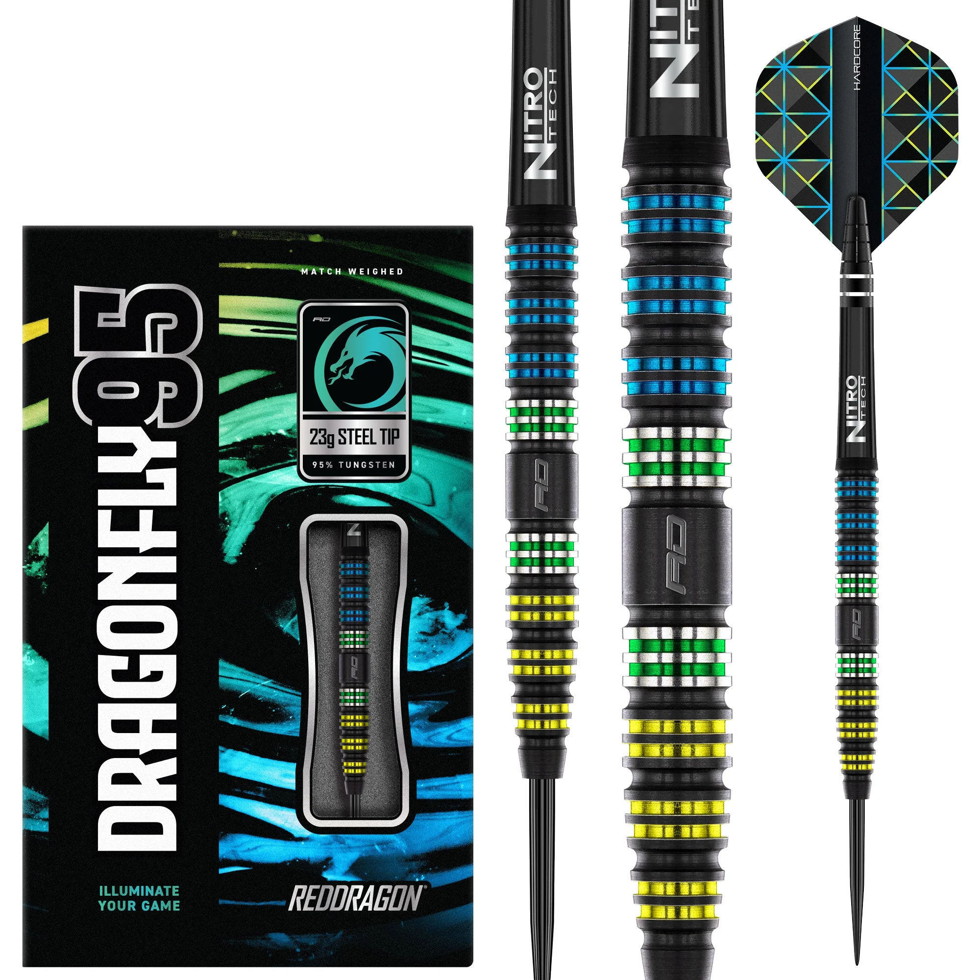 Dragonfly 95 Black - Tapered