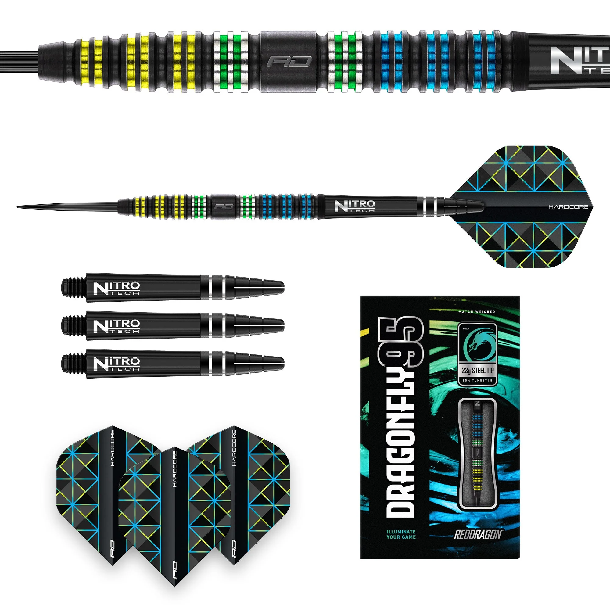 Dragonfly 95 Black - Tapered - Image 6
