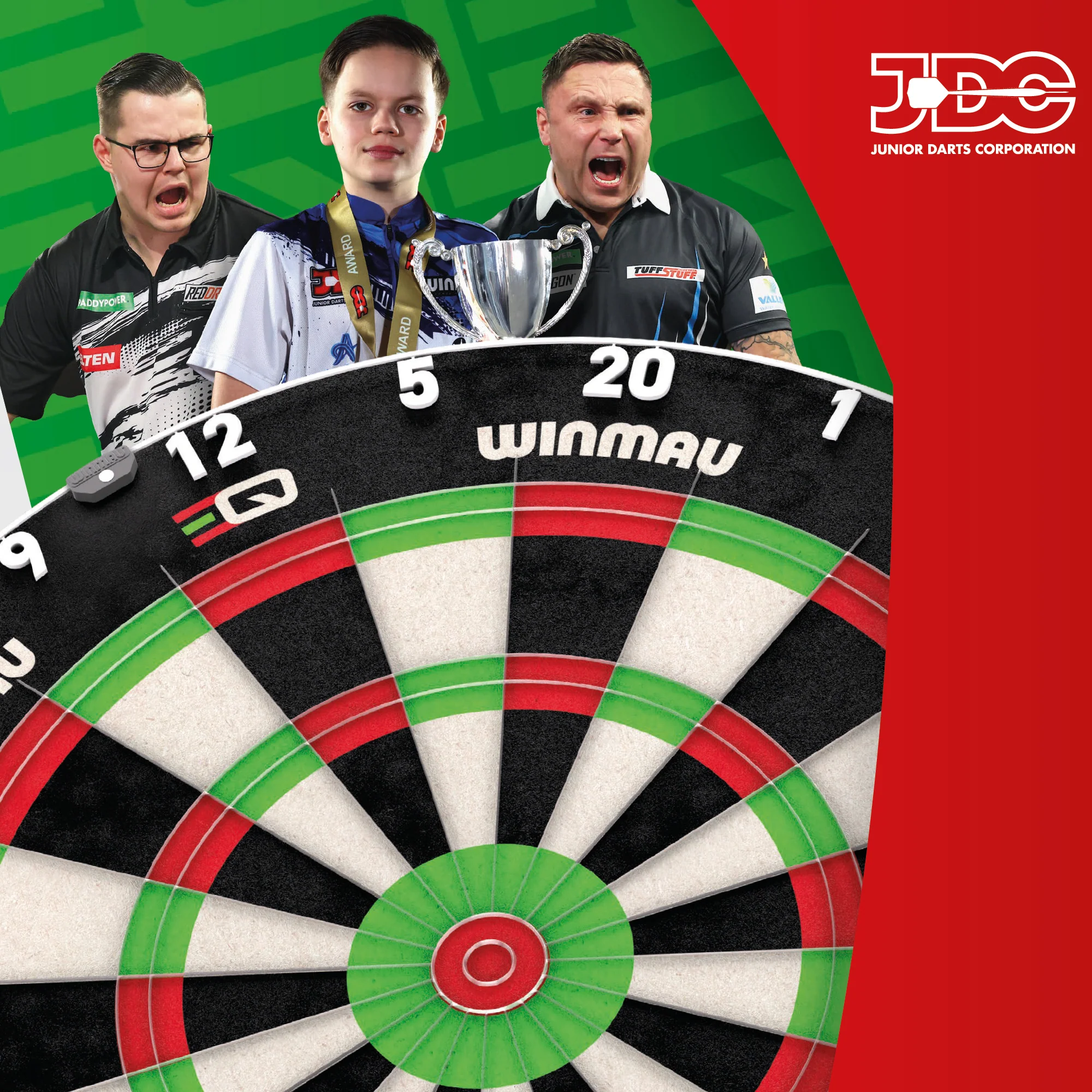 Equalizer Dartboard - Official JDC Training Dartboard - Image 8