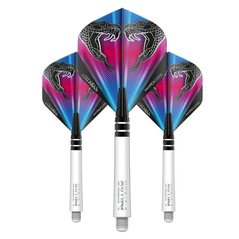 Flight & Shaft Combo - Snakebite Design