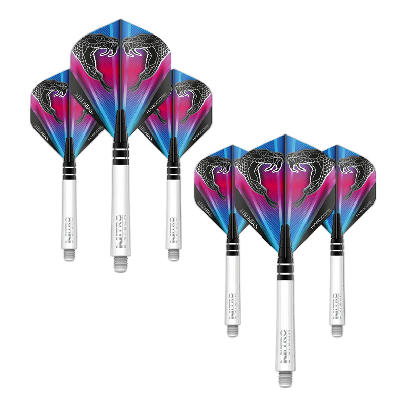 Flight & Shaft Combo - Snakebite Design - Image 2
