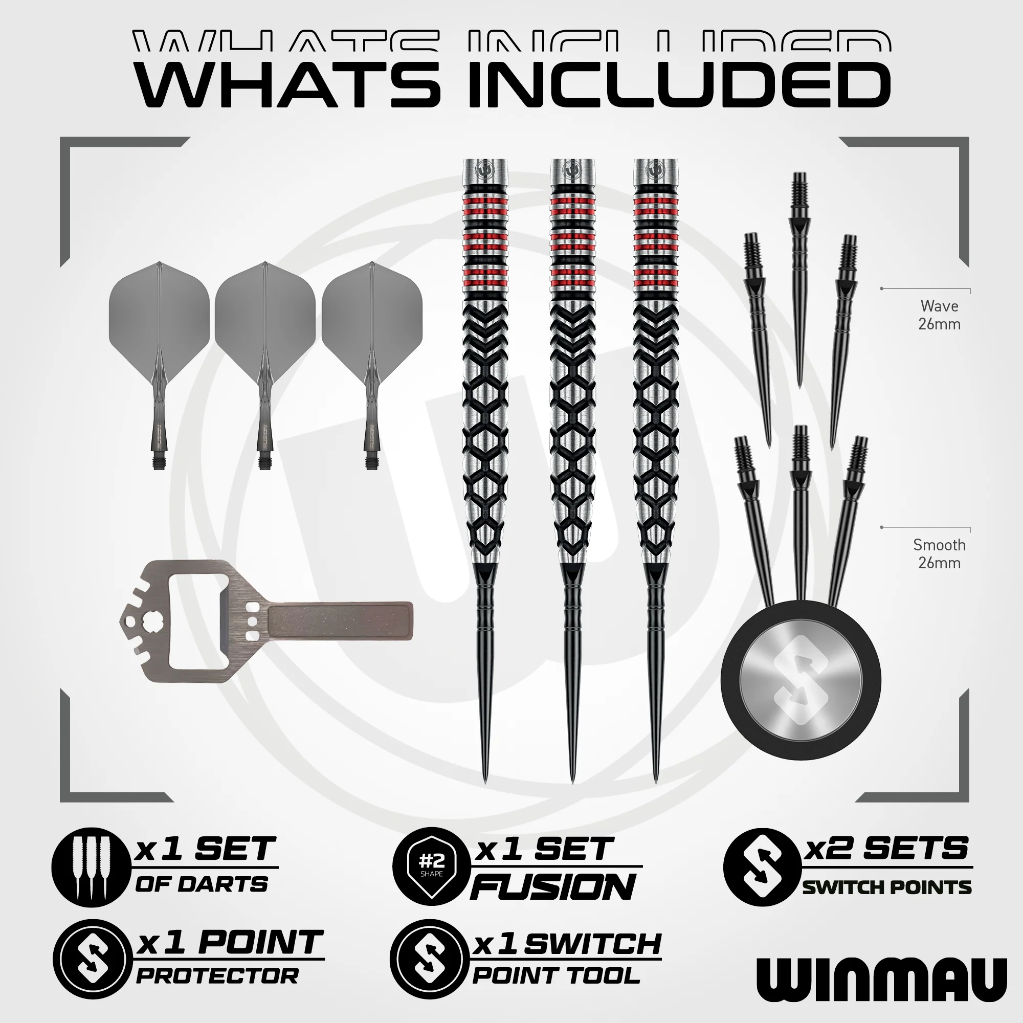 Fornax Switch Point Darts - Tapered - Image 3