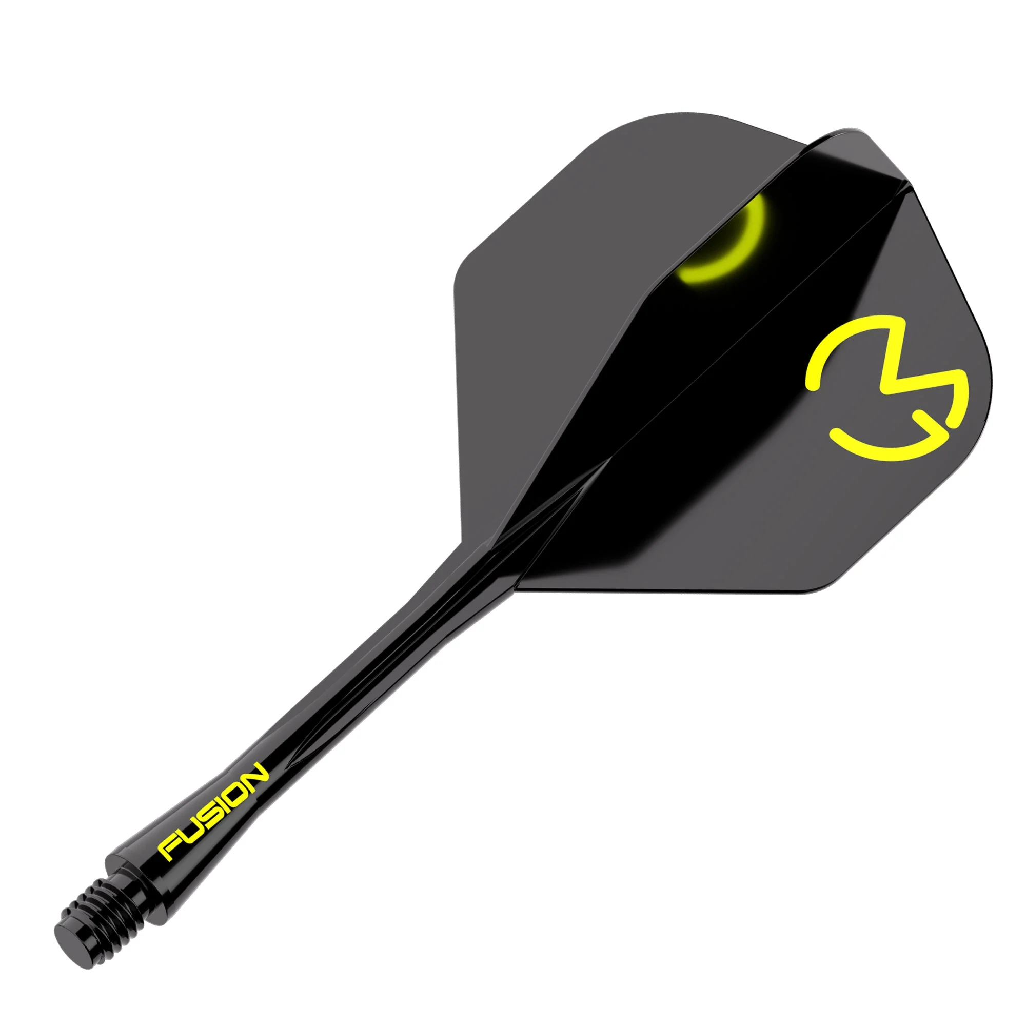 Fusion #2 Integrated Flight & Shaft MvG Design Black & Green - Image 3