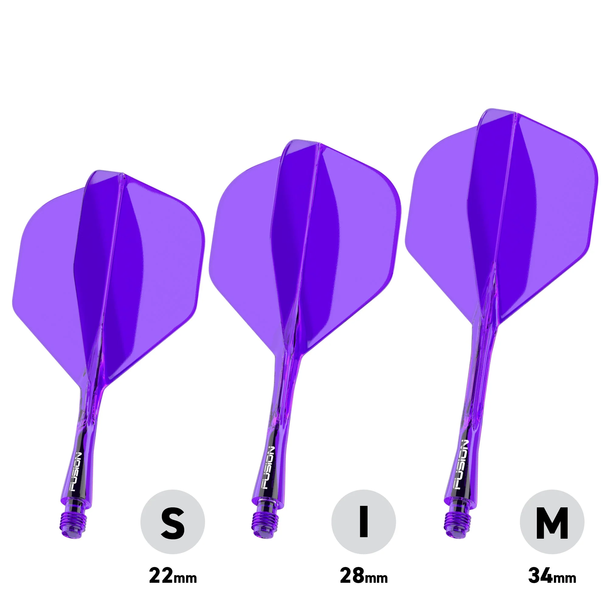 Fusion #2 Integrated Flight & Shaft Purple - Image 8