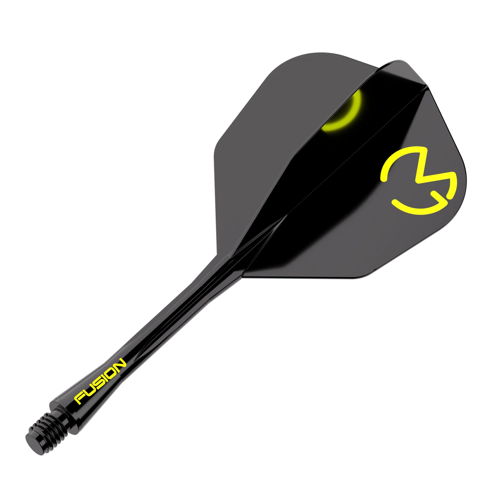 Fusion #6 Integrated Flight & Shaft MvG Design Black & Green - Image 3