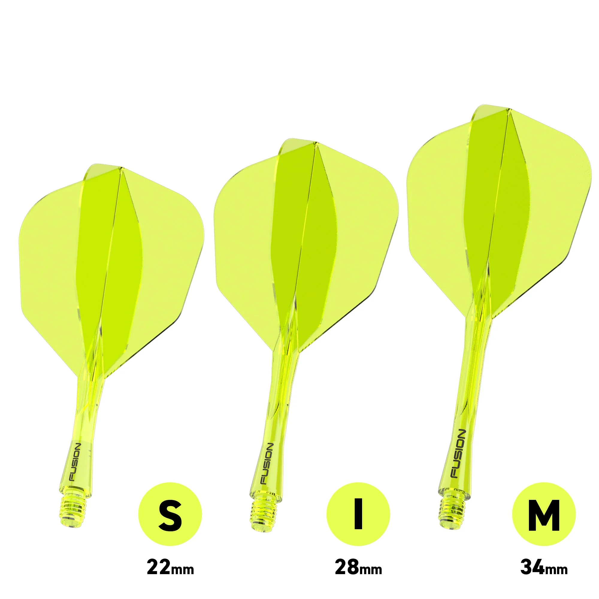 Fusion #6 Integrated Flight & Shaft Yellow - Image 4