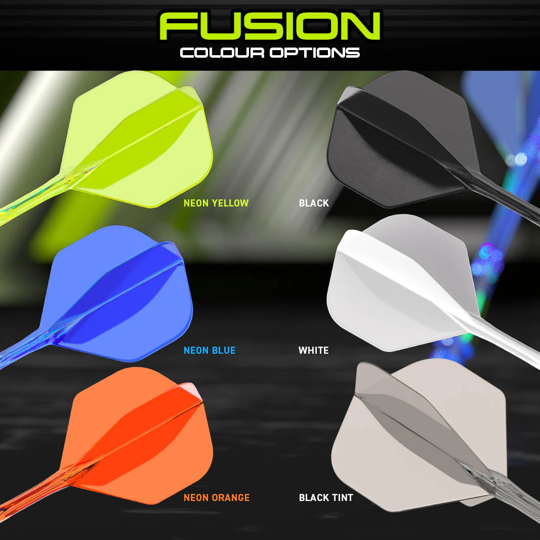 Fusion #2 Integrated Flight & Shaft - Black - Image 6