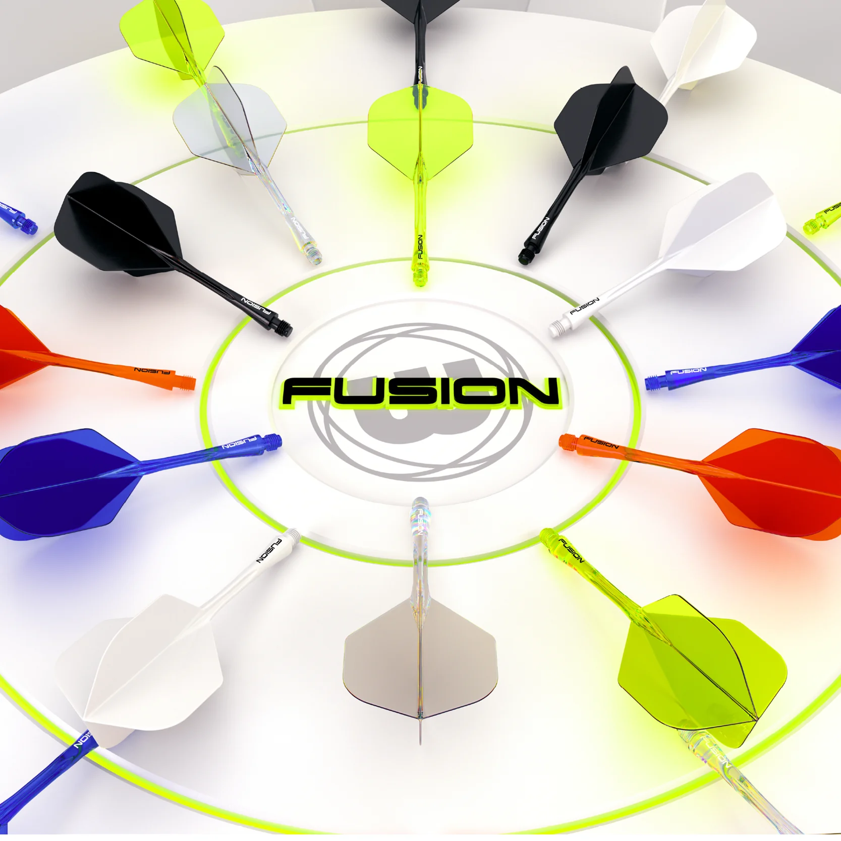 Fusion #2 Integrated Flight & Shaft - Black Tint - Image 10