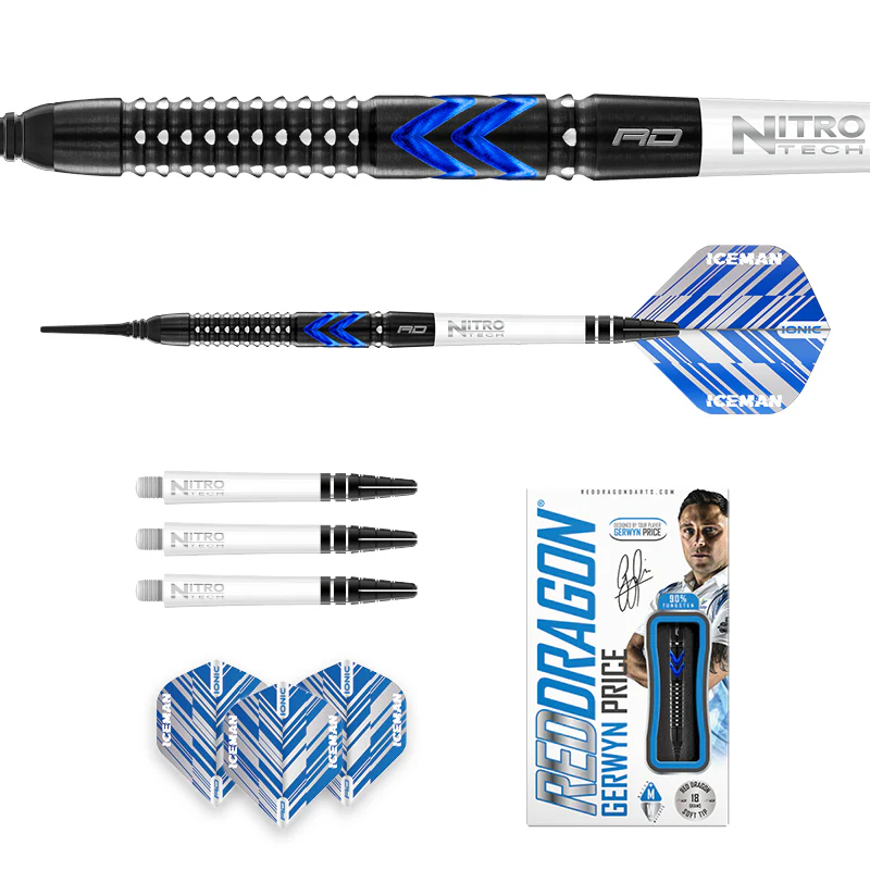 Gerwyn Price Blue Ice SE Soft Tip - Image 5