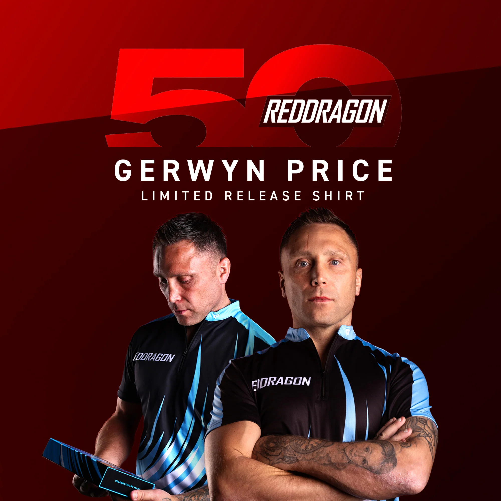 Gerwyn Price Player Limited Edition Tour Polo - Image 3