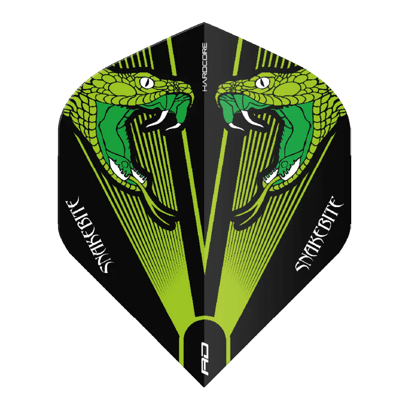 Peter Wright Snakebite Green Transparent Hardcore Standard - Image 3