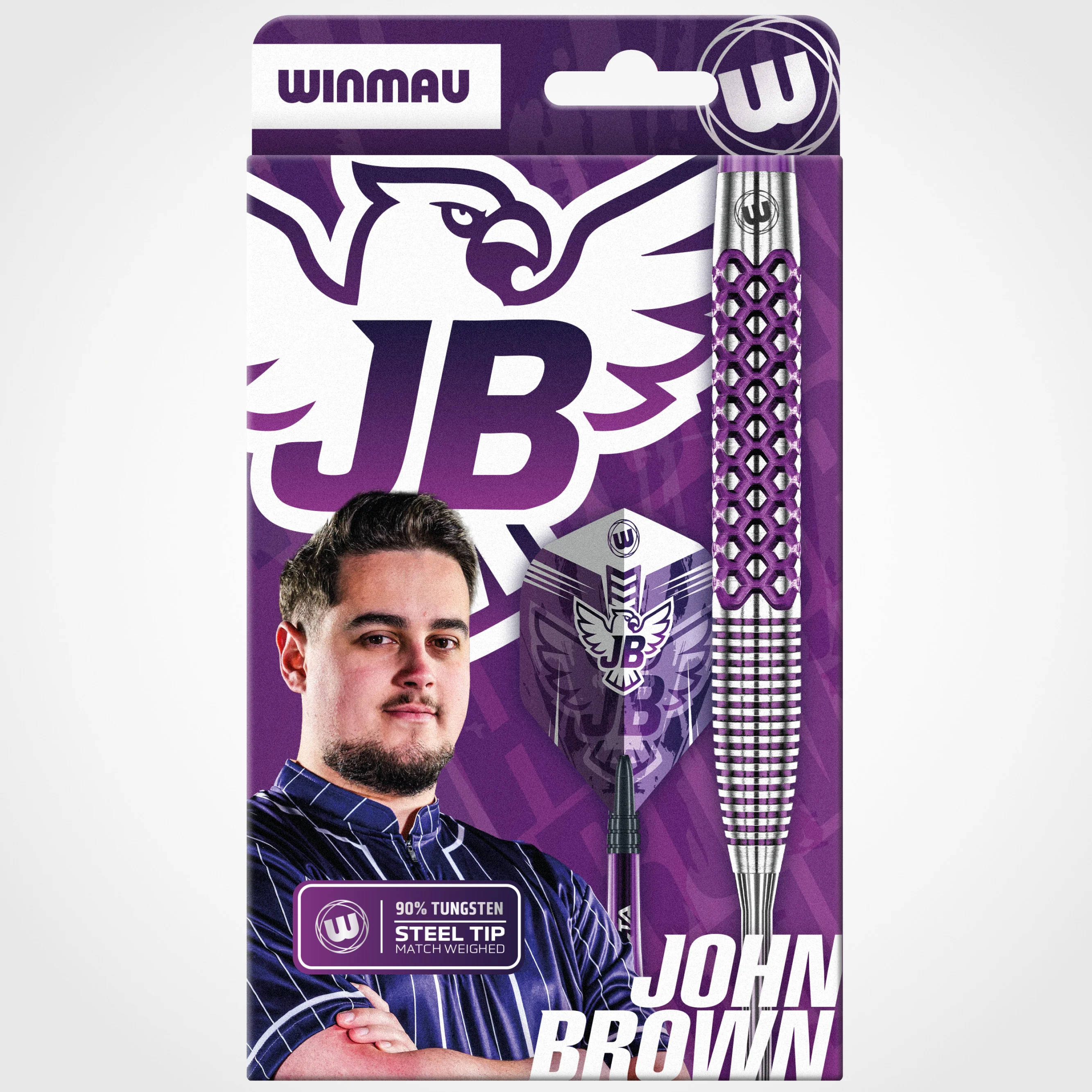 Winmau John Brown Signature Edition Darts - Image 5