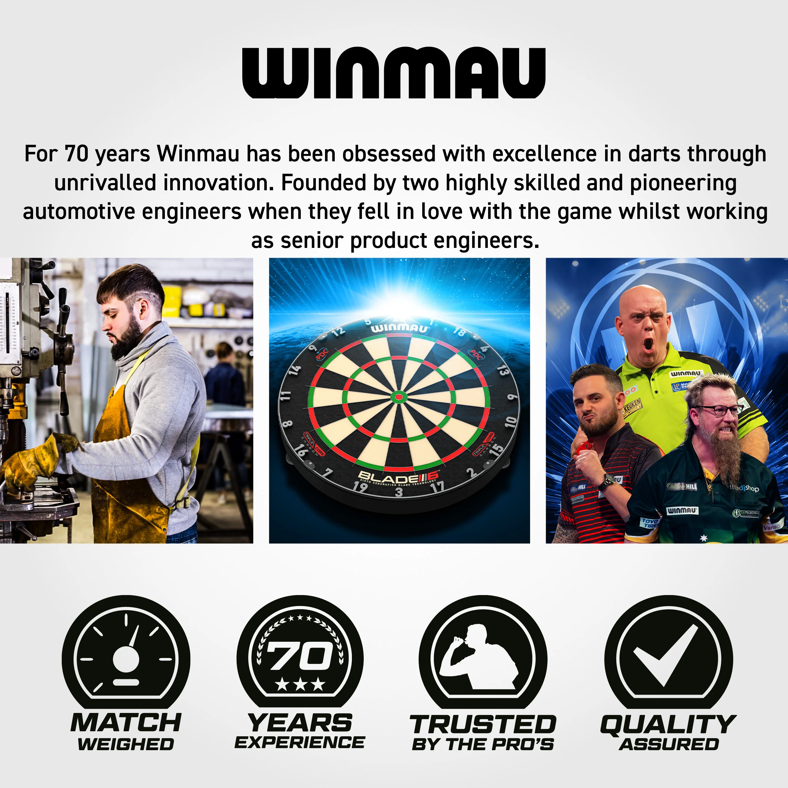 Winmau John Brown Signature Edition Darts - Image 7