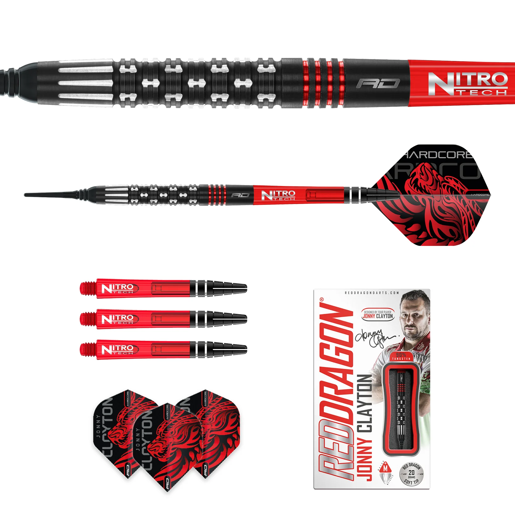 Jonny Clayton Premier League SE Soft Tip - Image 5
