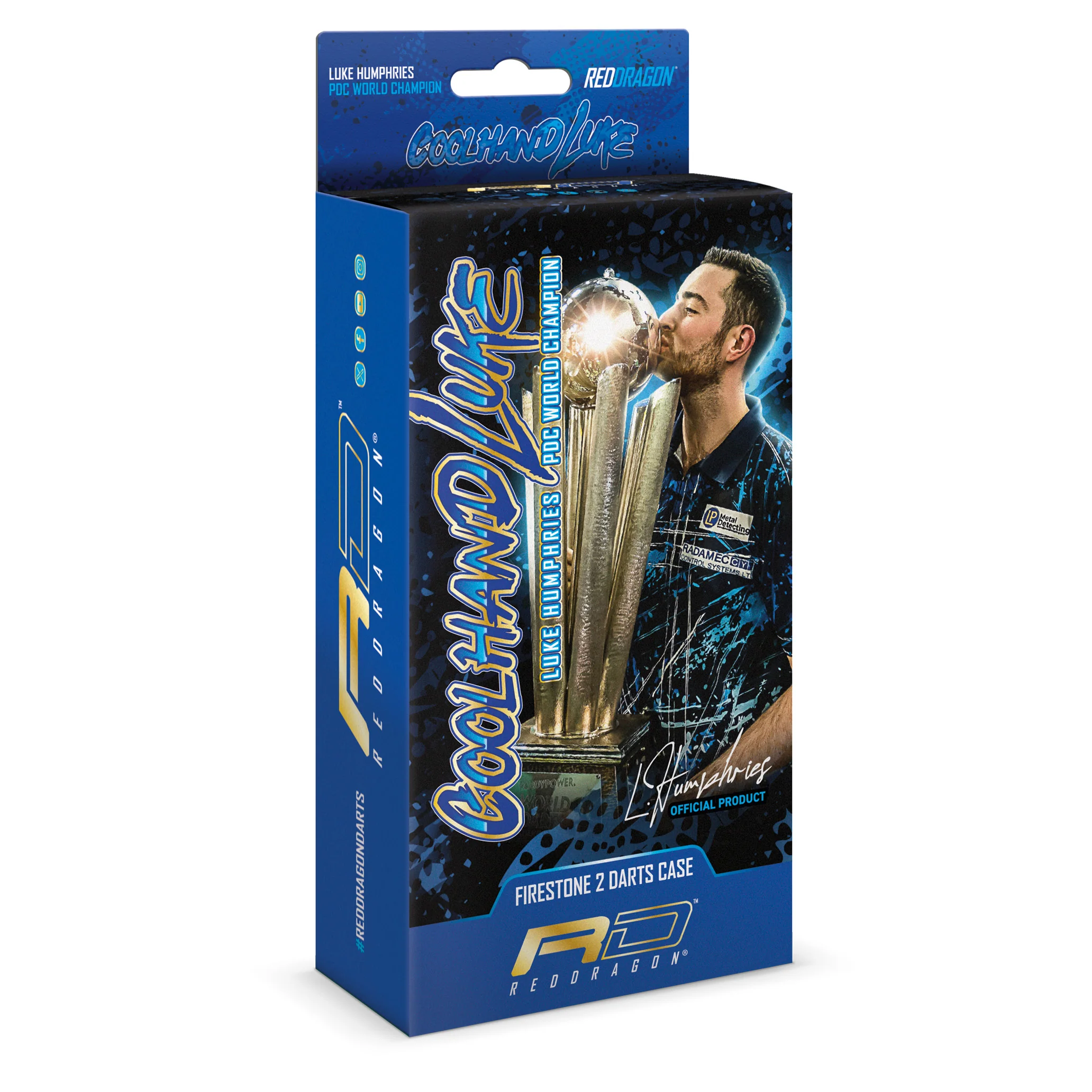 Luke Humphries Luke Humphries World Champion Firestone 2 Darts Case - Image 3