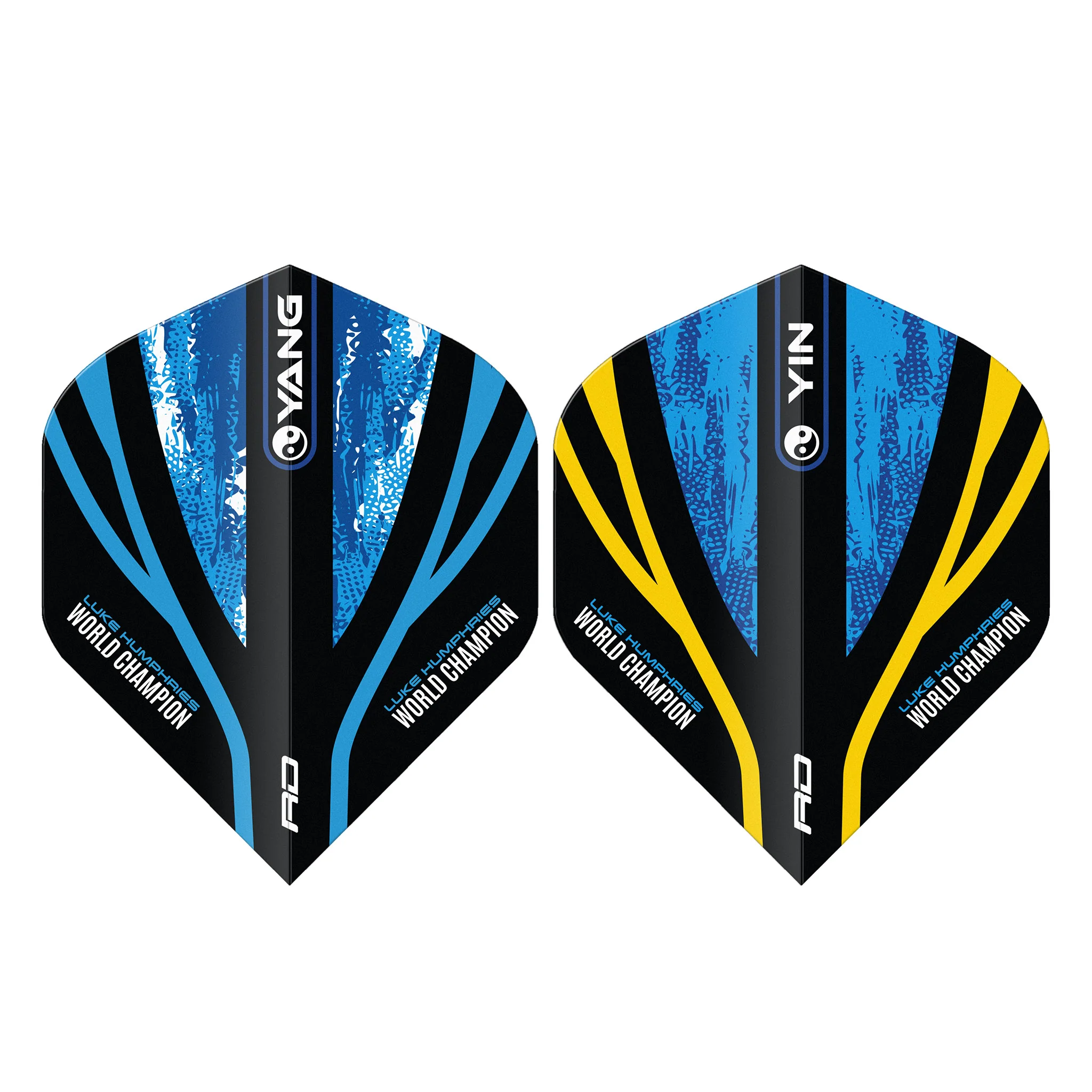 Luke Humphries World Champion Blue & Gold Yin Yang - Image 2