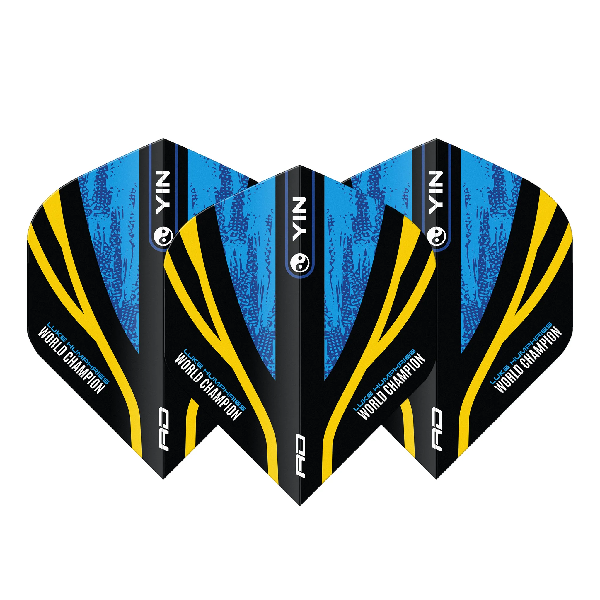 Luke Humphries World Champion Blue & Gold Yin Yang - Image 4