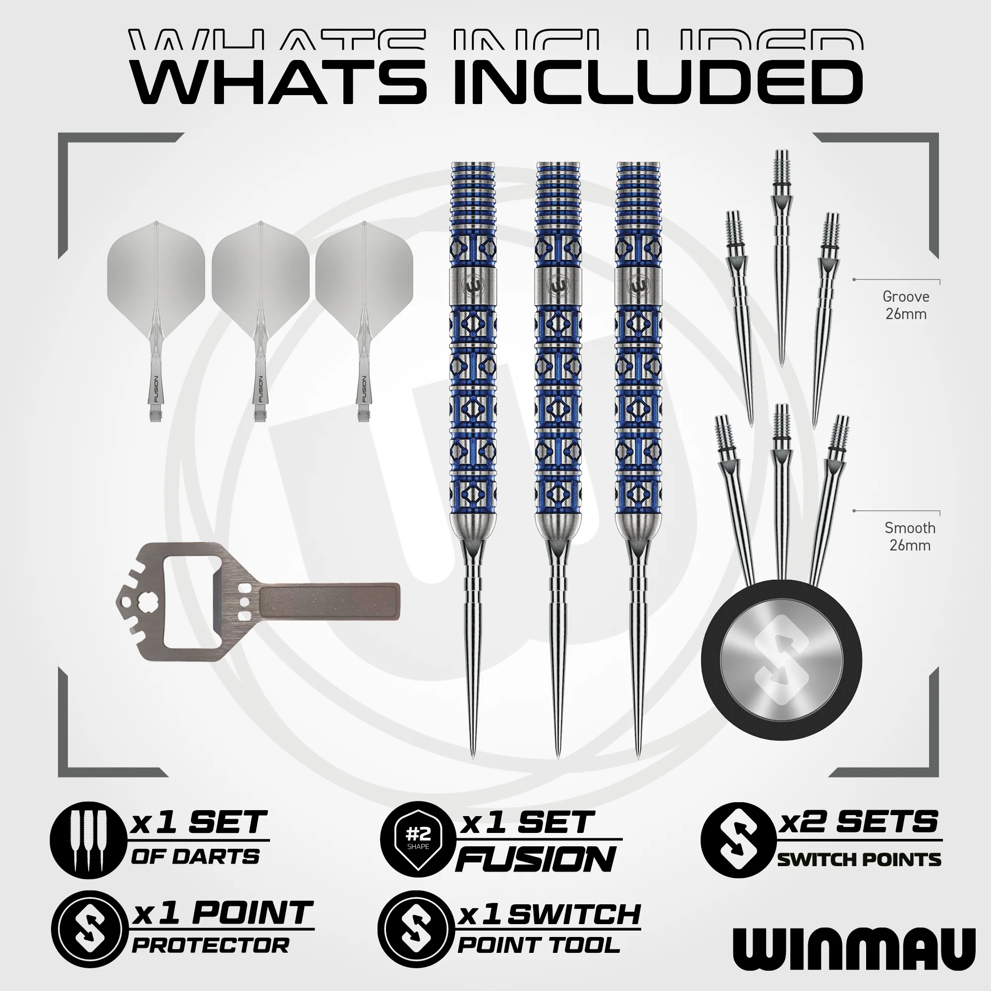Lunaris Switch Point Darts - Parallel - Image 3