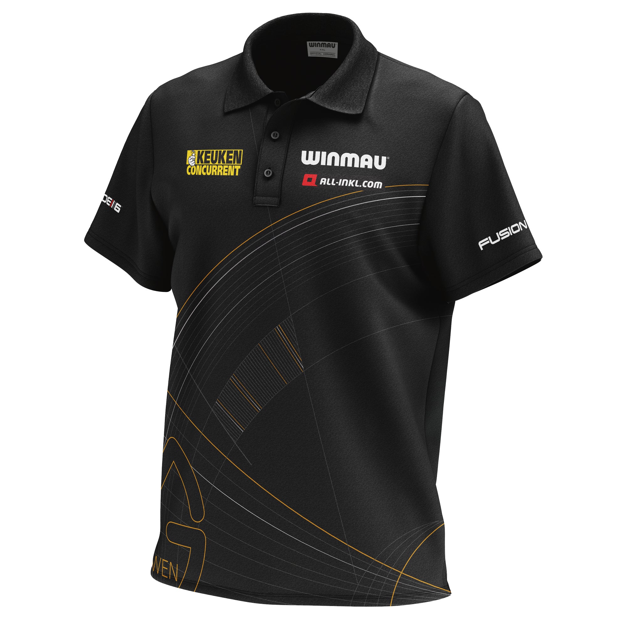 Michael van Gerwen Limited Edition Tour Polo - Image 3