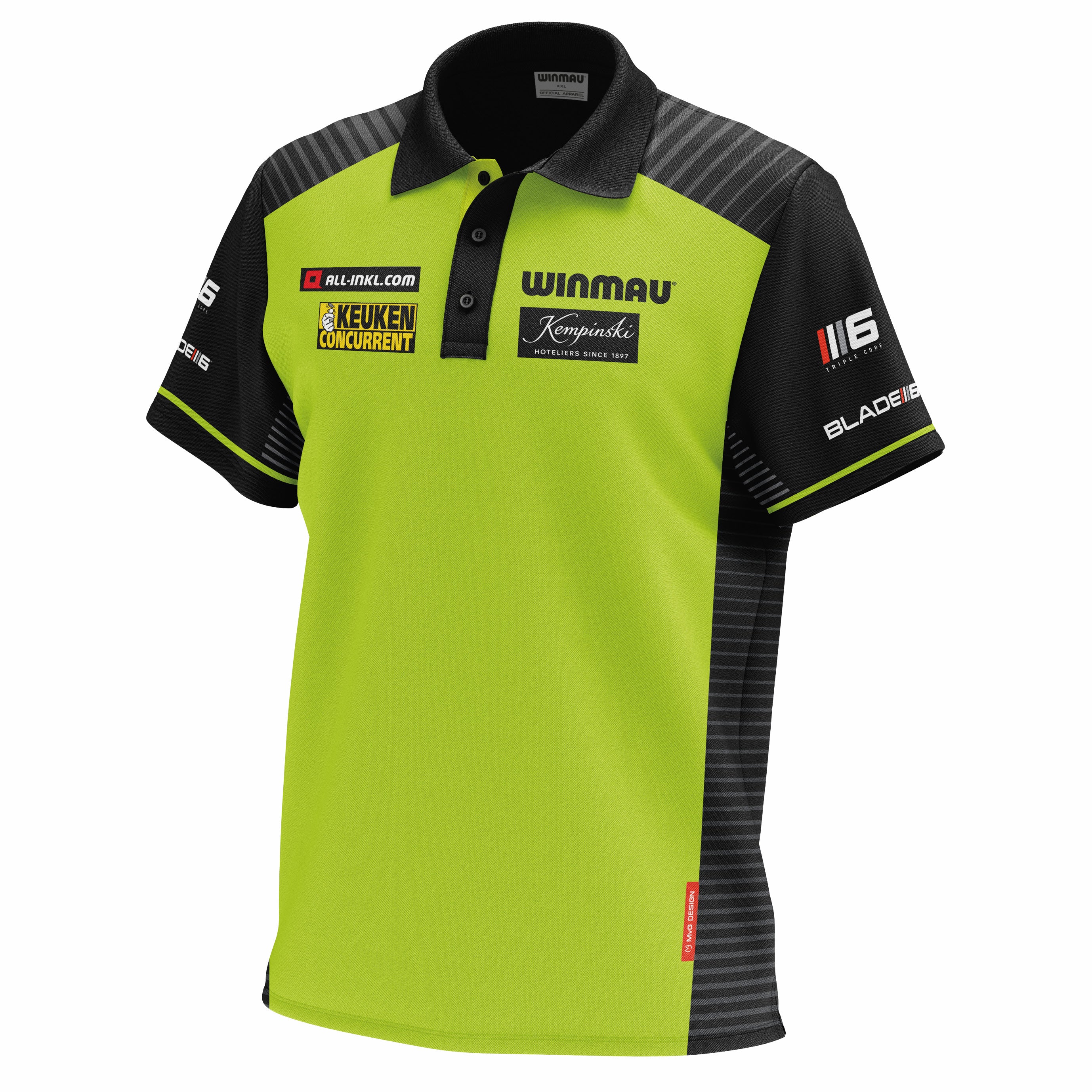Michael van Gerwen Tour Polo 2024 - Image 3