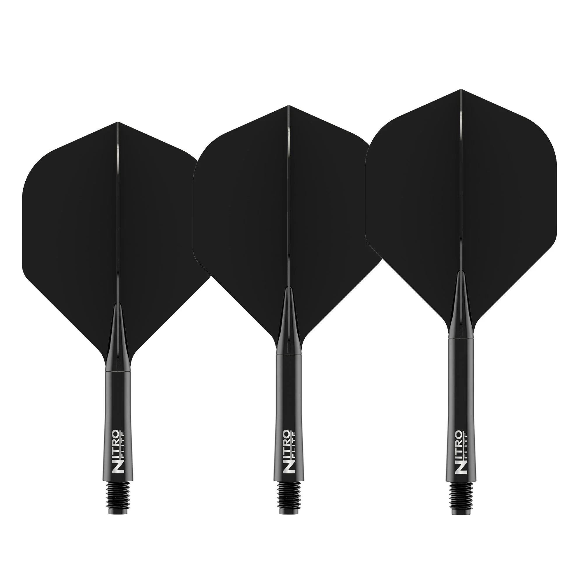 Nitro Flite - Integrated Flight and Shaft Black & Black - Image 4