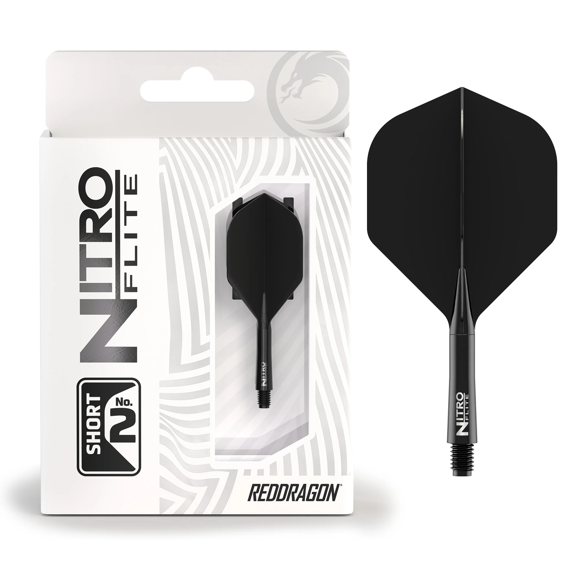 Nitro Flite - Integrated Flight and Shaft Black & Black - Image 5