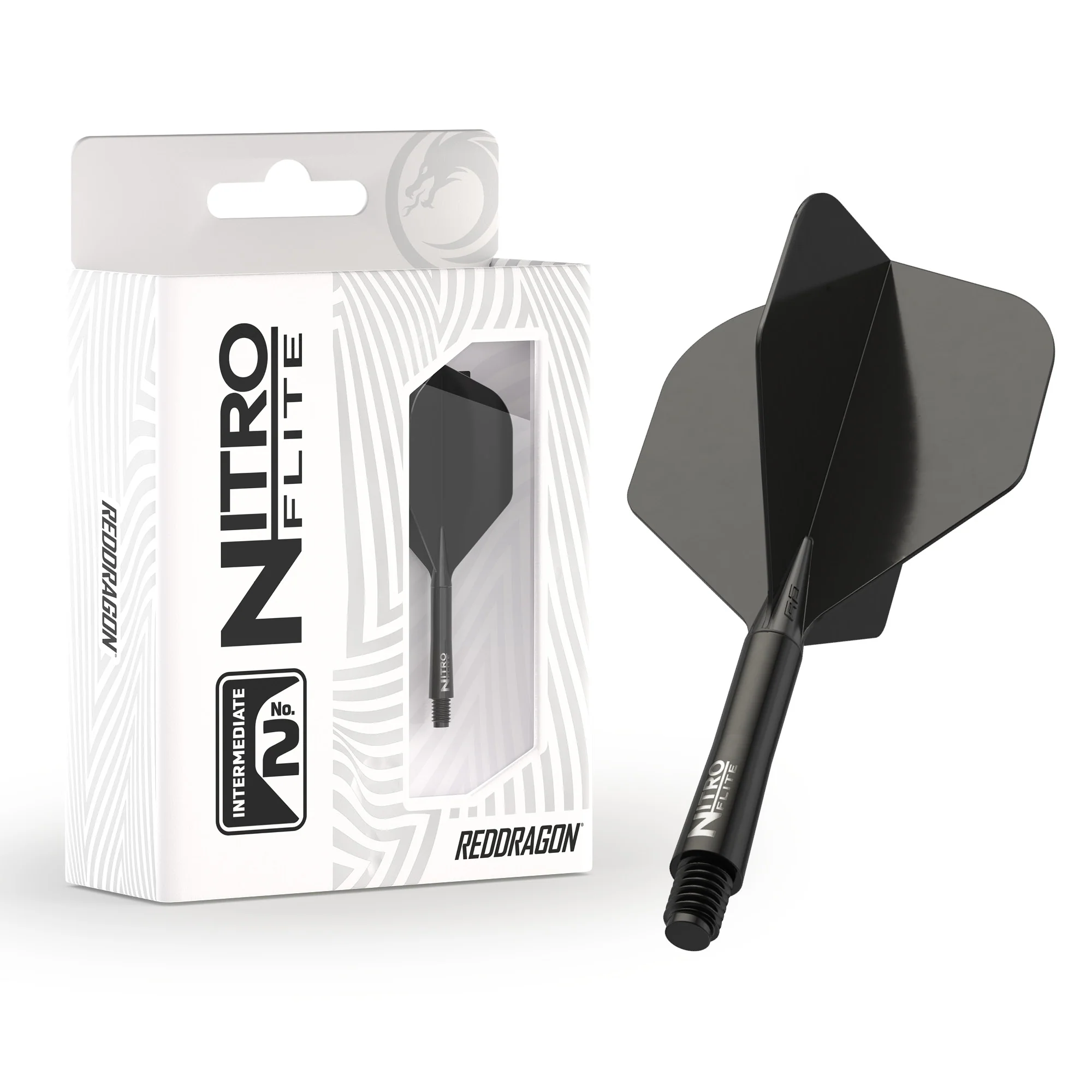 Nitro Flite - Integrated Flight and Shaft Black & Black - Image 8