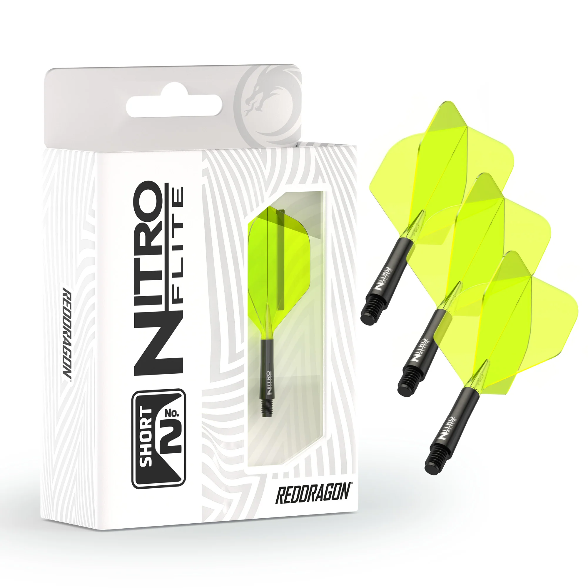 Nitro Flite - Integrated Flight and Shaft Black & Yellow - Image 3