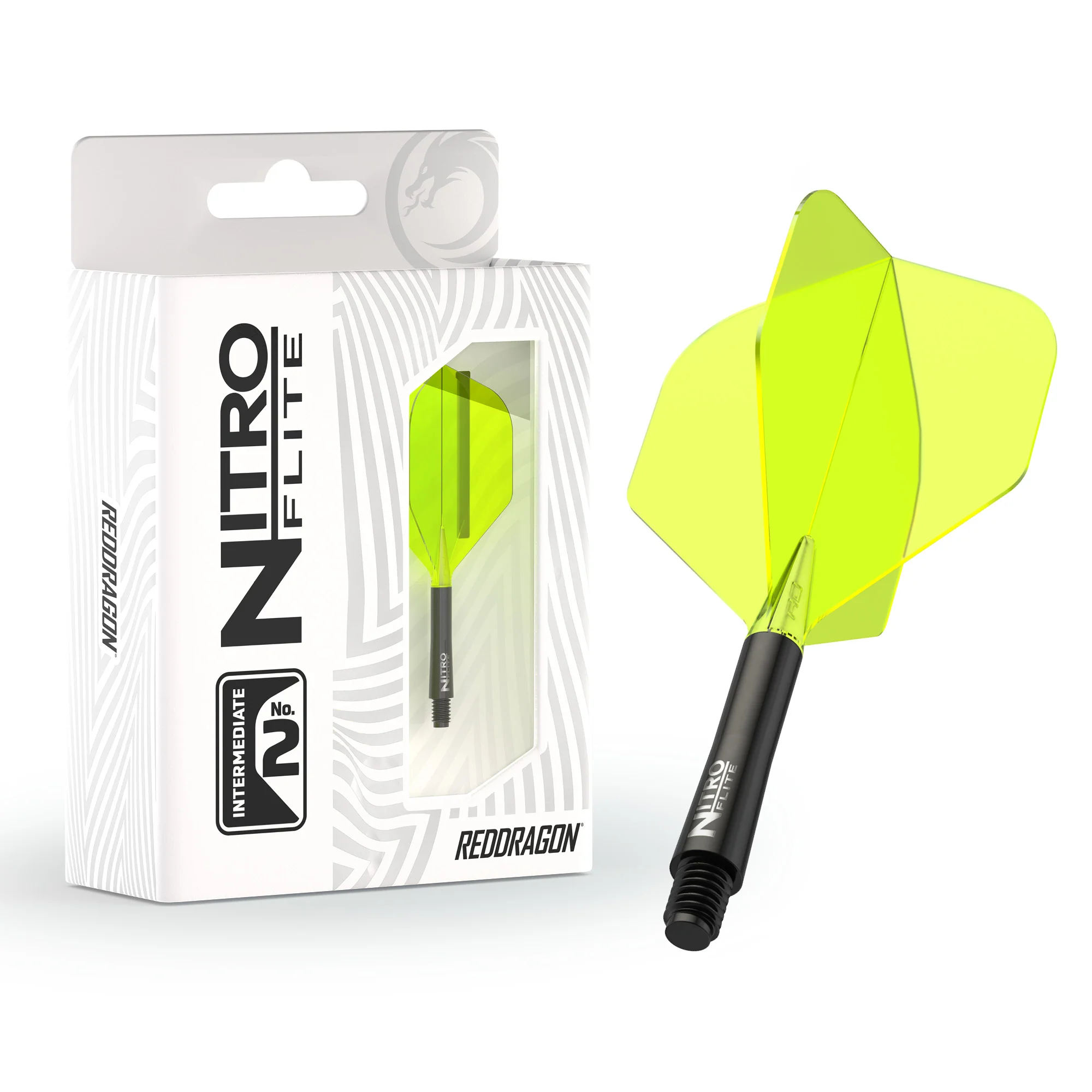 Nitro Flite - Integrated Flight and Shaft Black & Yellow - Image 8