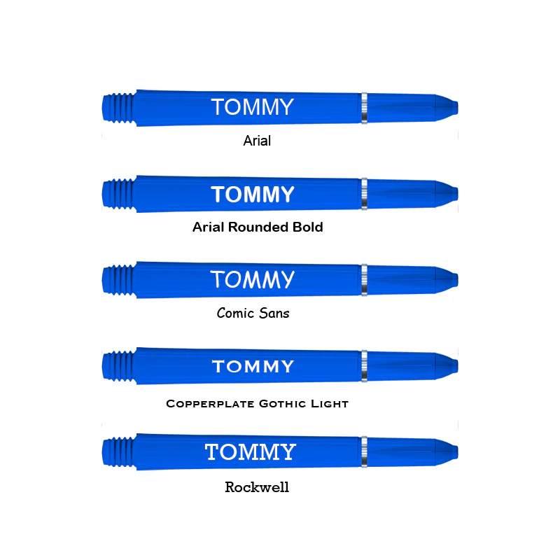 Personalised Shafts - Nylon Medium - Image 5