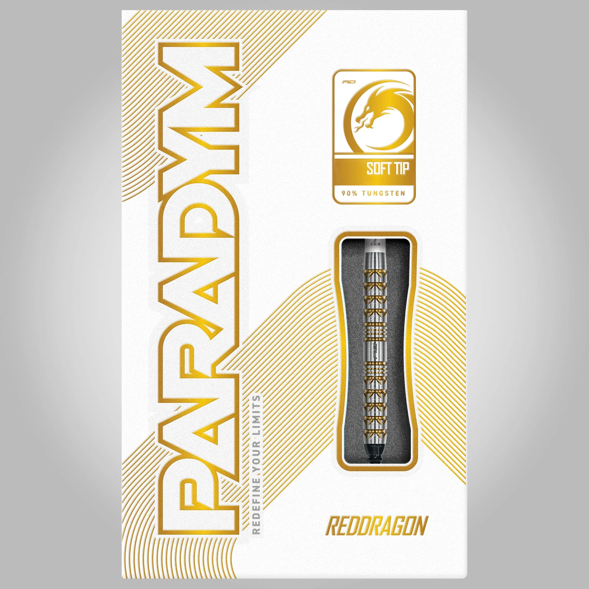 Red Dragon Paradym Soft Tip Darts – Gold & Silver Parallel - Image 4