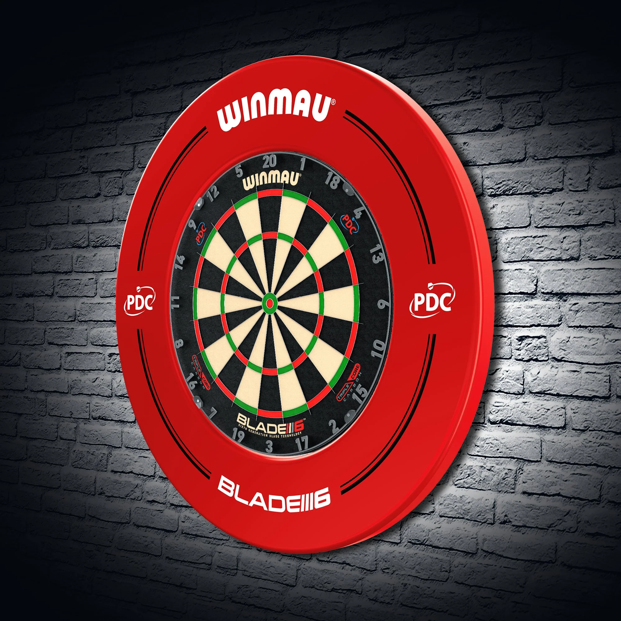 PDC Red Dartboard Surround - Image 3