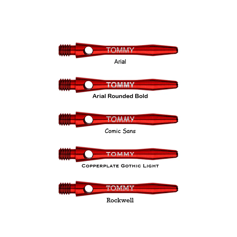Personalised Shafts - Anodised Aluminium Short - Image 6