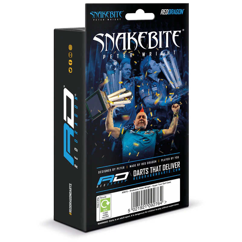 Peter Wright Double World Champion Super Tour Darts Case - Image 6