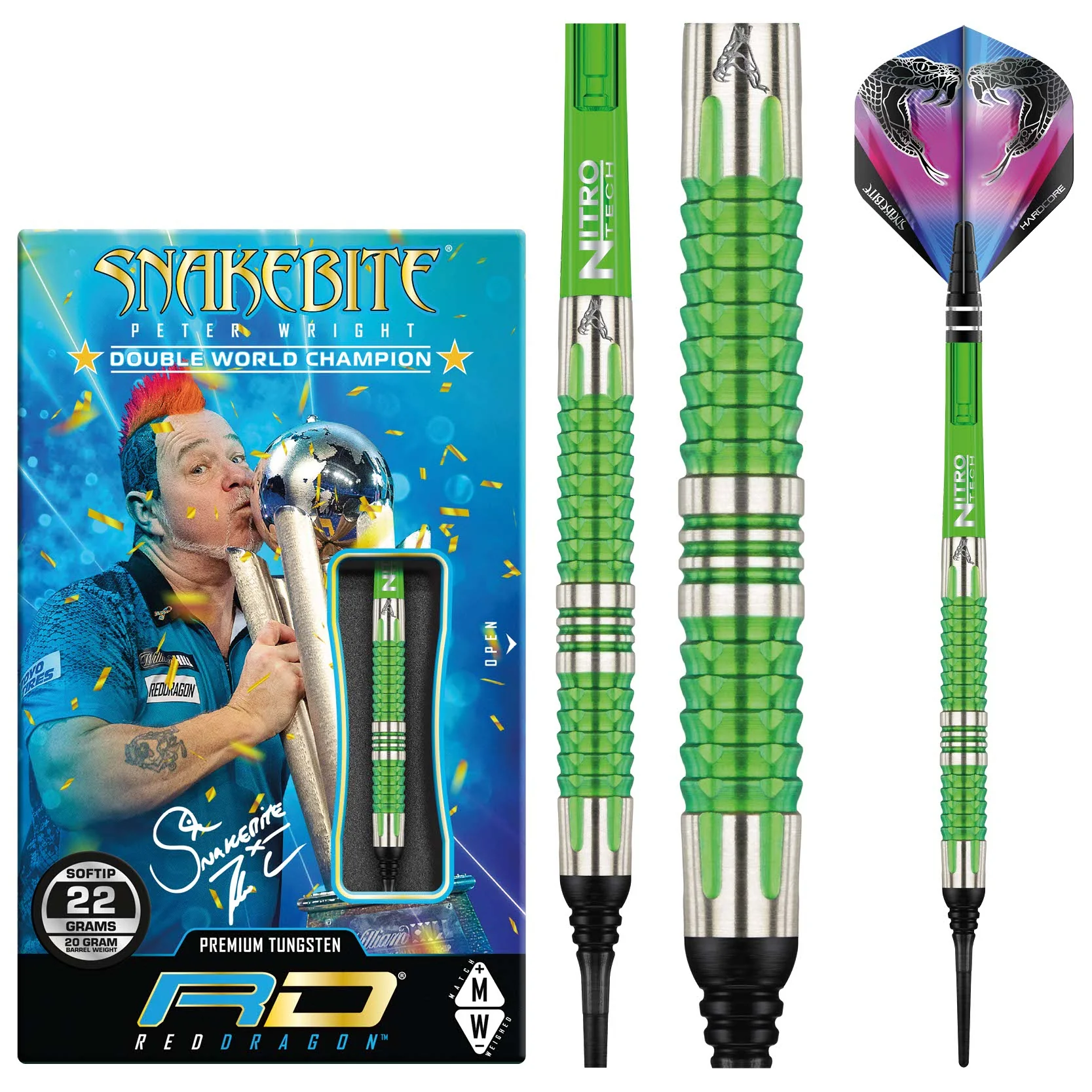 Peter Wright Mamba 2 Soft Tip - Image 9