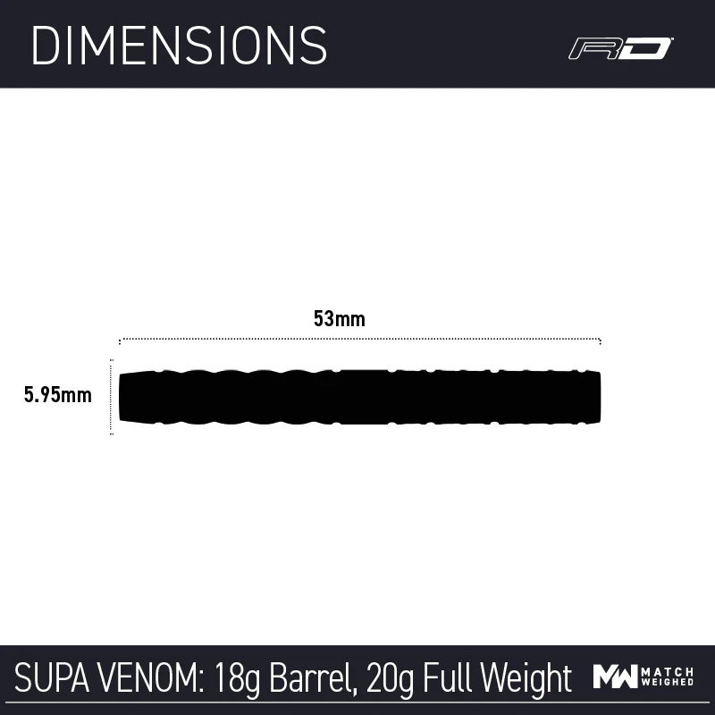 Peter Wright Supa-Venom Soft Tip - Image 8
