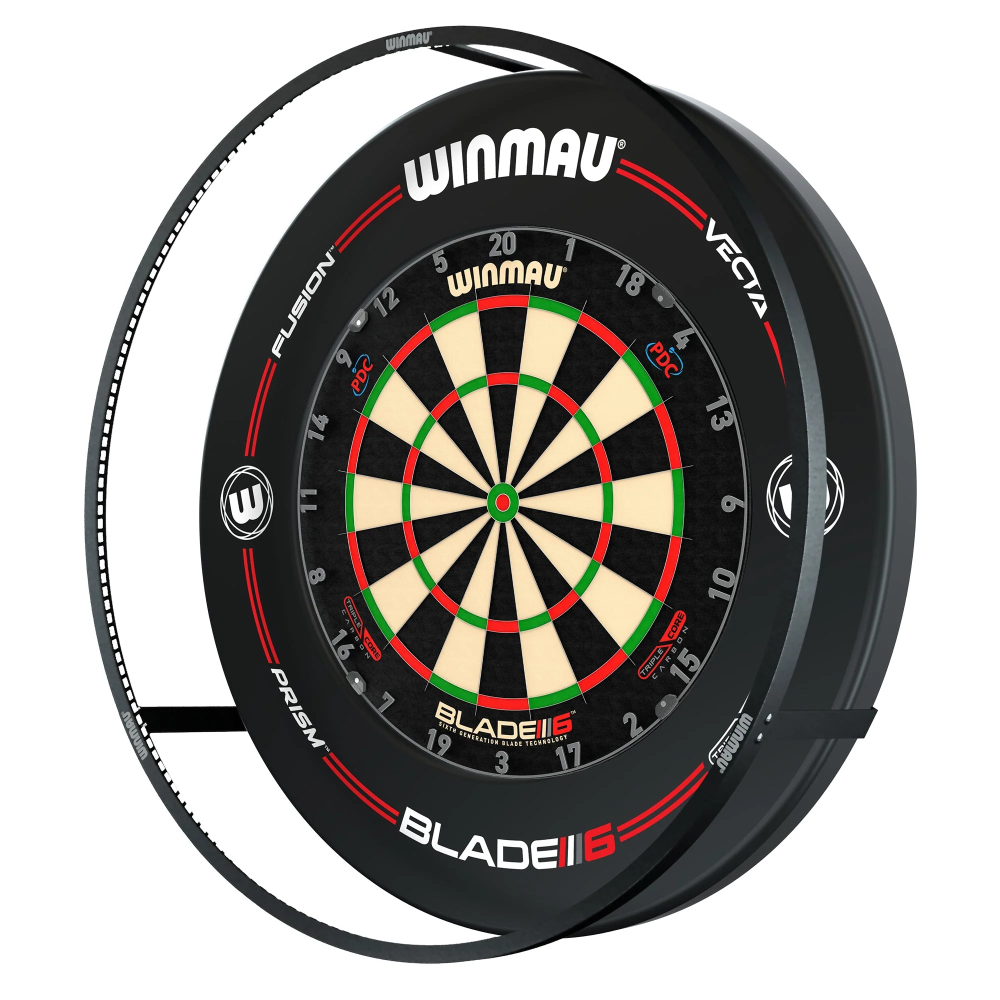 Plasma Dartboard Light & Black Proline Surround Bundle - Image 11