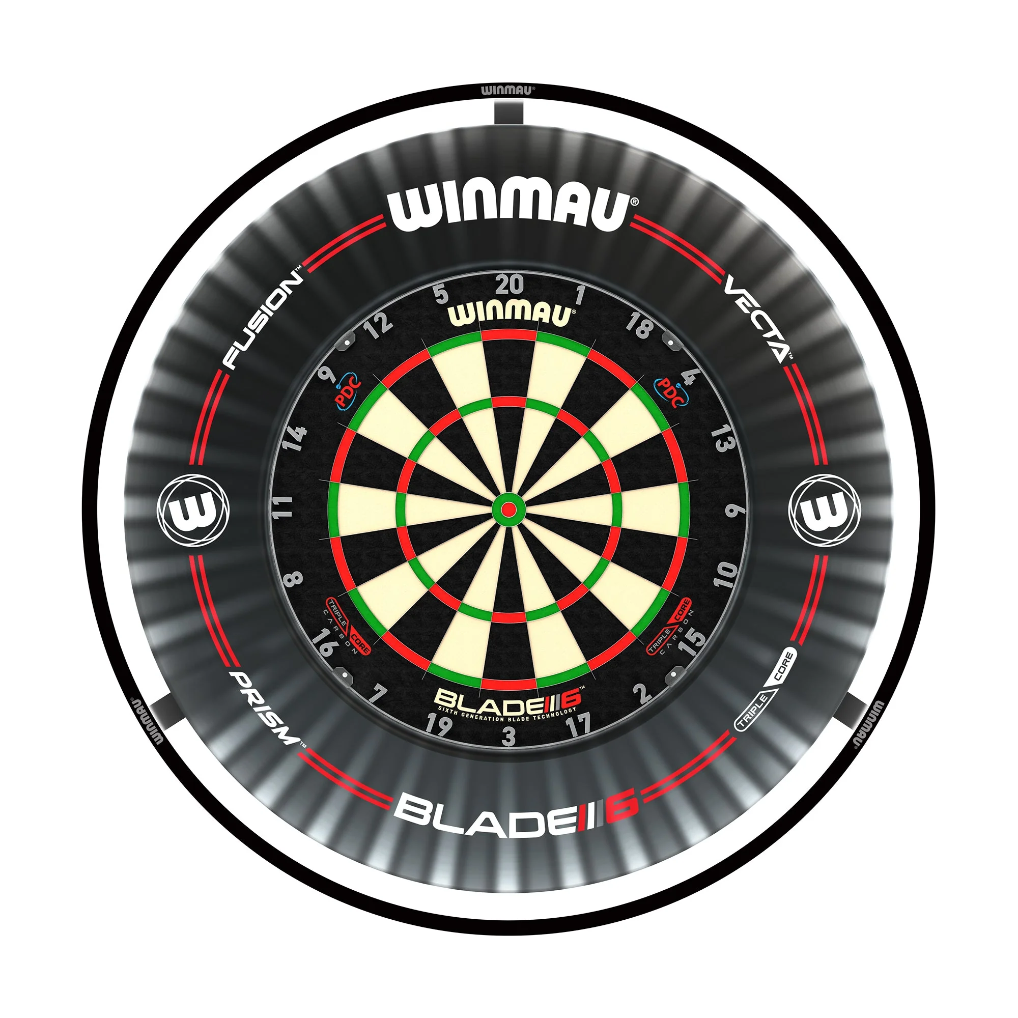 Plasma Dartboard Light & Black Proline Surround Bundle - Image 12